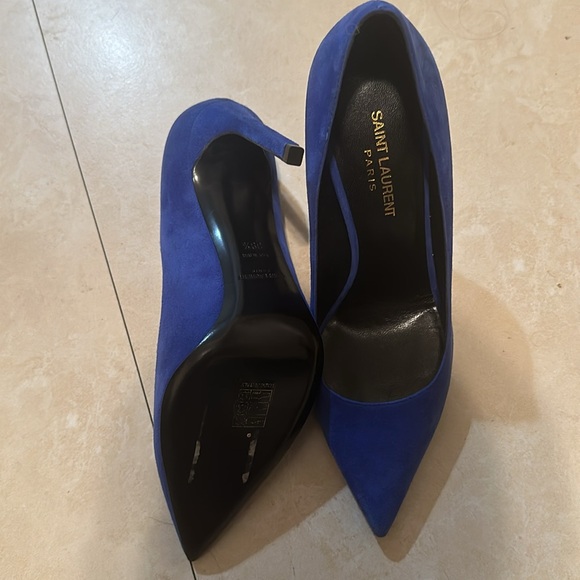 Saint Laurent blue heels ๐๐ฆ - Picture 2 of 7